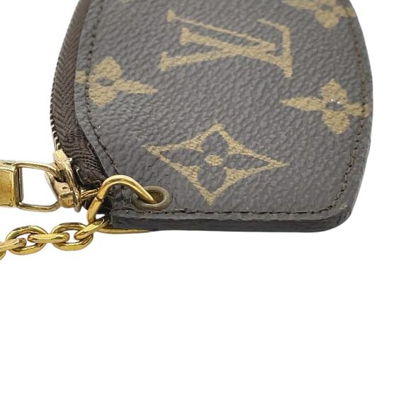 Louis Vuitton Monogram Pochette Cle Coin Case  Key Holder W/Box and Dust bag - Picture 5 of 16